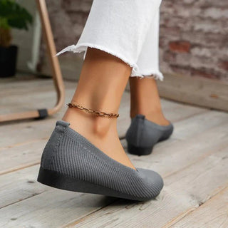 Damen Ballerina Freizeitschuhe - Cecile LavelleGrau
