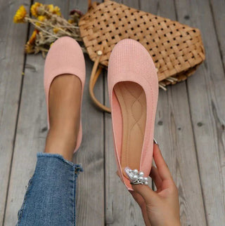 Damen Ballerina Freizeitschuhe - Cecile LavelleRosa