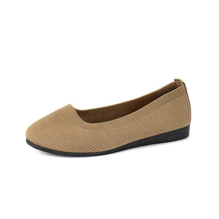 Damen Ballerina Freizeitschuhe - Cecile LavelleKhaki