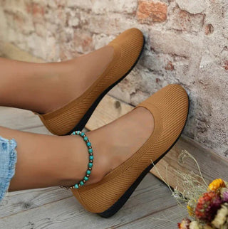 Damen Ballerina Freizeitschuhe - Cecile LavelleEspressobraun