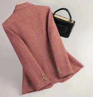 Damen Blazer Zweireiher - Cecile LavelleGrau