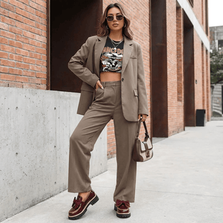 Damen Loafer Schleife Plateau - Cecile LavelleBurgunderrot