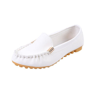 Damen Loafer Slip On Casual - Cecile LavelleWeiß