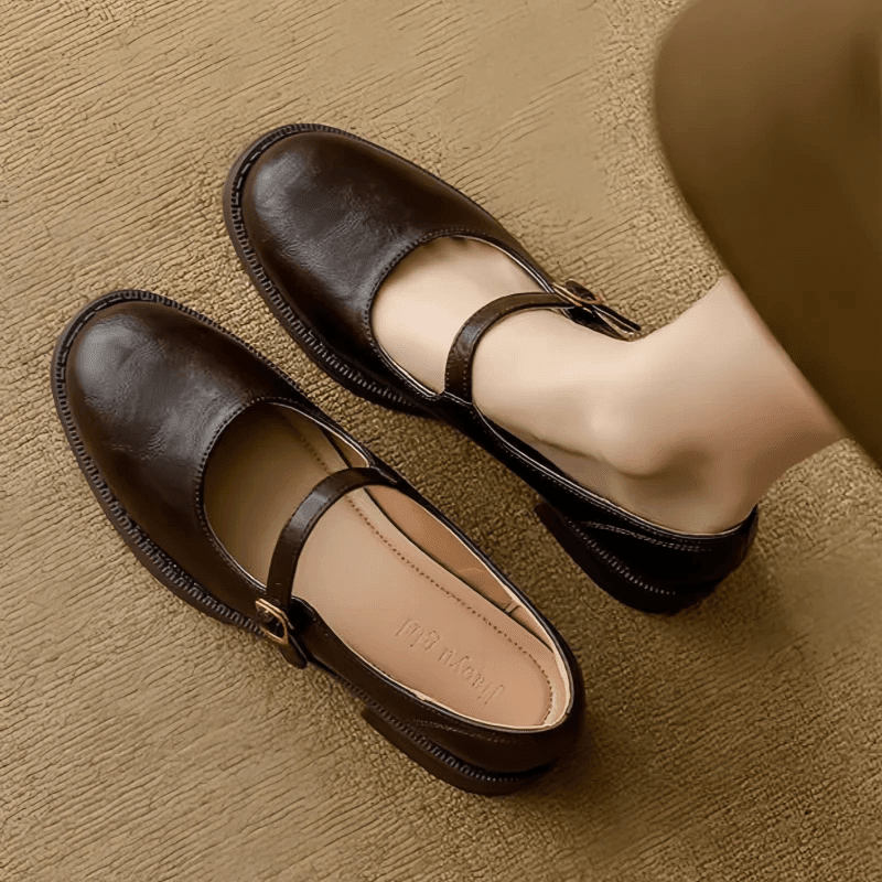 Women's Mary Jane Ballerinas with Low Heel