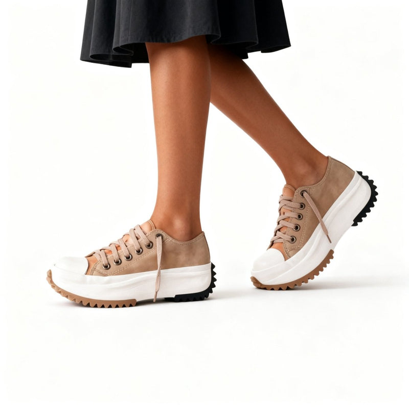 Dame Plateau Sneaker Chunky
