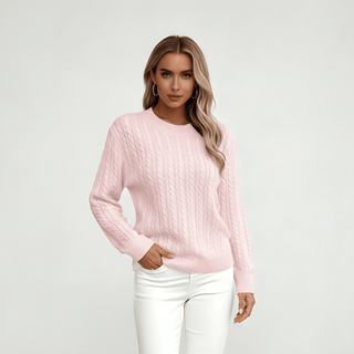 Damen Pullover Herbst Strick - Cecile LavelleSchwarz