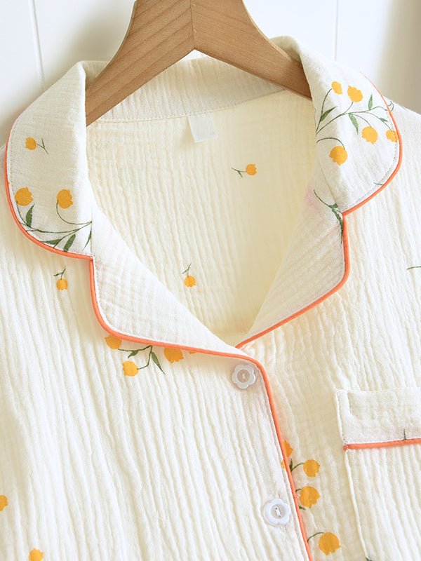 Women's Short-Sleeve Pajama Set with Shorts