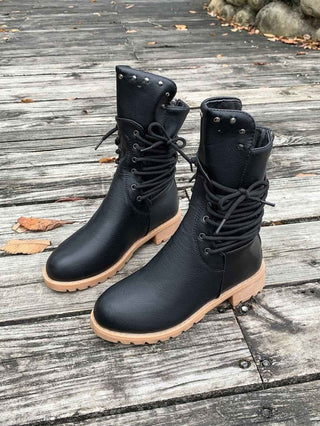 Damen Schnürstiefel - Cecile LavelleSchwarz