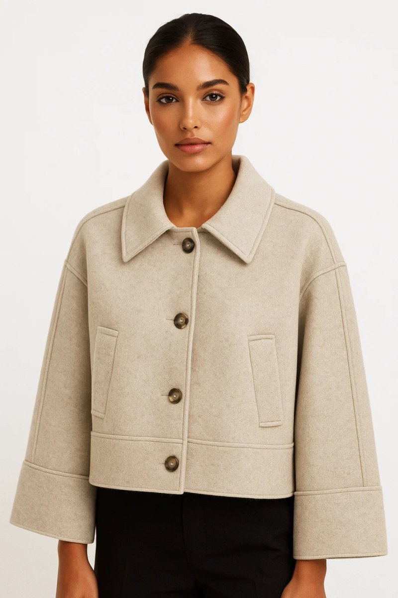 Women's Short Transitional Jacket Elegant