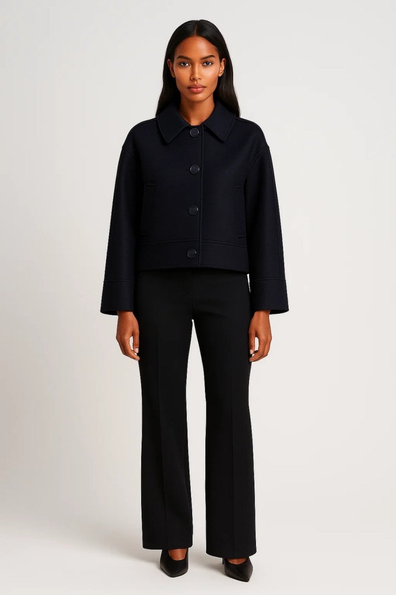 Women's Short Transitional Jacket Elegant