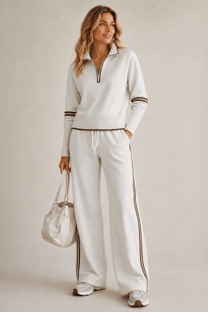 Damen Zweiteiler mit Weiter Hose