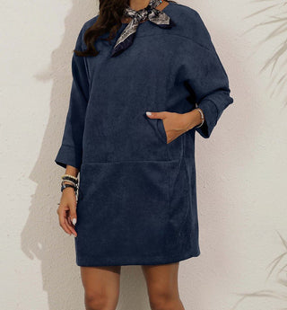 Damenkleid Lockerer Schnitt - Cecile LavelleRot