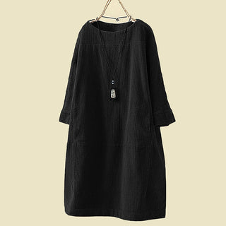 Damenkleid Lockerer Schnitt - Cecile LavelleSchwarz