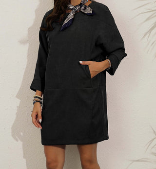Damenkleid Lockerer Schnitt - Cecile LavelleRot