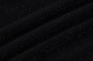 darya – bodycon midikleid mit perlenbesetztem mesh - top - Cecile LavelleSchwarz