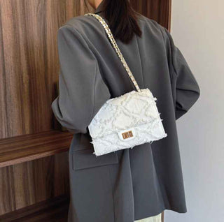 Denim Schultertas - Cecile LavelleSchwarz