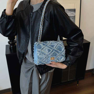 Denim Schultertas - Cecile LavelleSchwarz