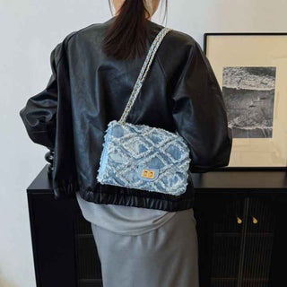 Denim Schultertas - Cecile LavelleSchwarz