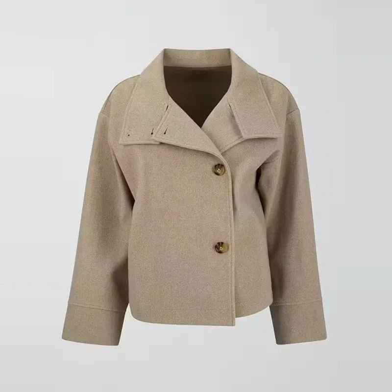 Doppelreihiger Kurzmantel Damen