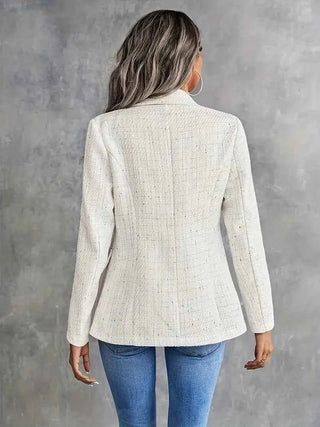 Doppelreihiger taillierter Blazer - Cecile LavelleBeige