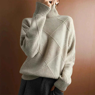 Schlichter Rollkragenpullover