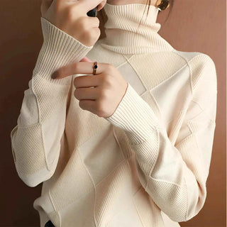 Schlichter Rollkragenpullover