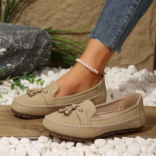 Loafers Damen mit Schleife