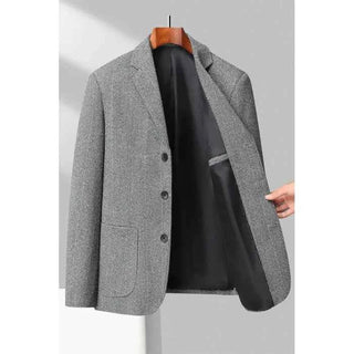 Einreihiger Blazer Herren - Cecile LavelleGrau