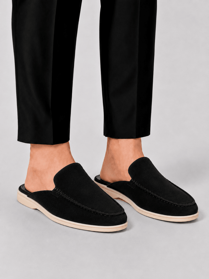 Elegante Herren Loafer Mit Offener Ferse
