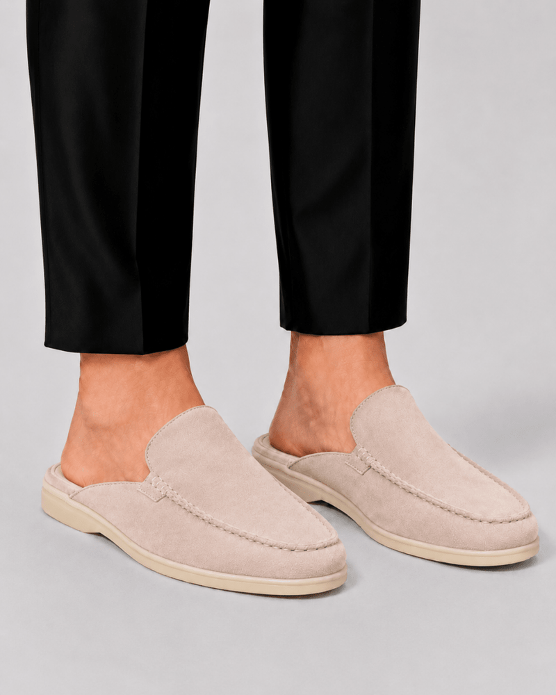 Elegante Herren Loafer Mit Offener Ferse