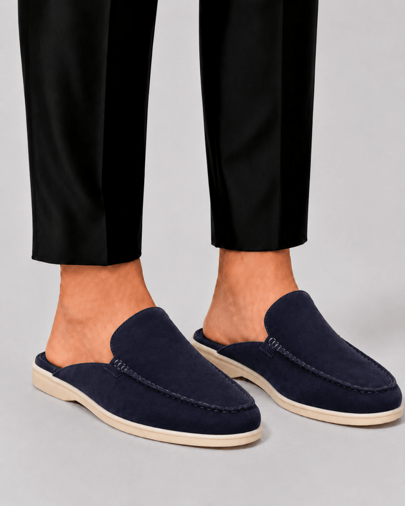 Elegante Herren Loafer Mit Offener Ferse