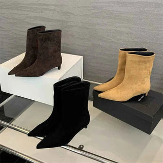 Elegante Stiefeletten - Cecile LavelleHellbraun