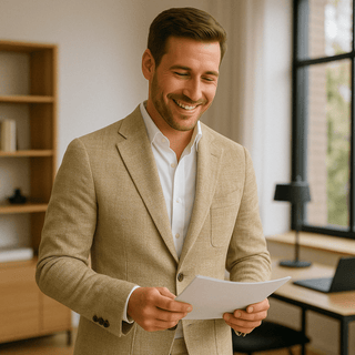 Eleganter Herrenanzug Sommer - Cecile LavelleGrün