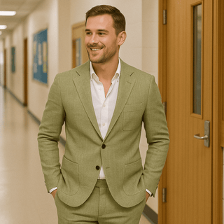 Eleganter Herrenanzug Sommer - Cecile LavelleGrün