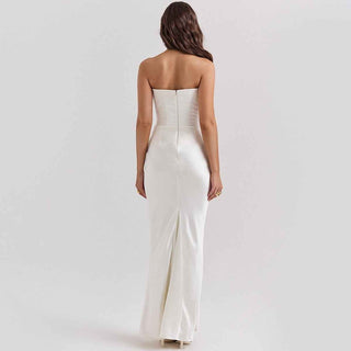 Elegantes Korsett - Maxikleid - Cecile LavelleBraun