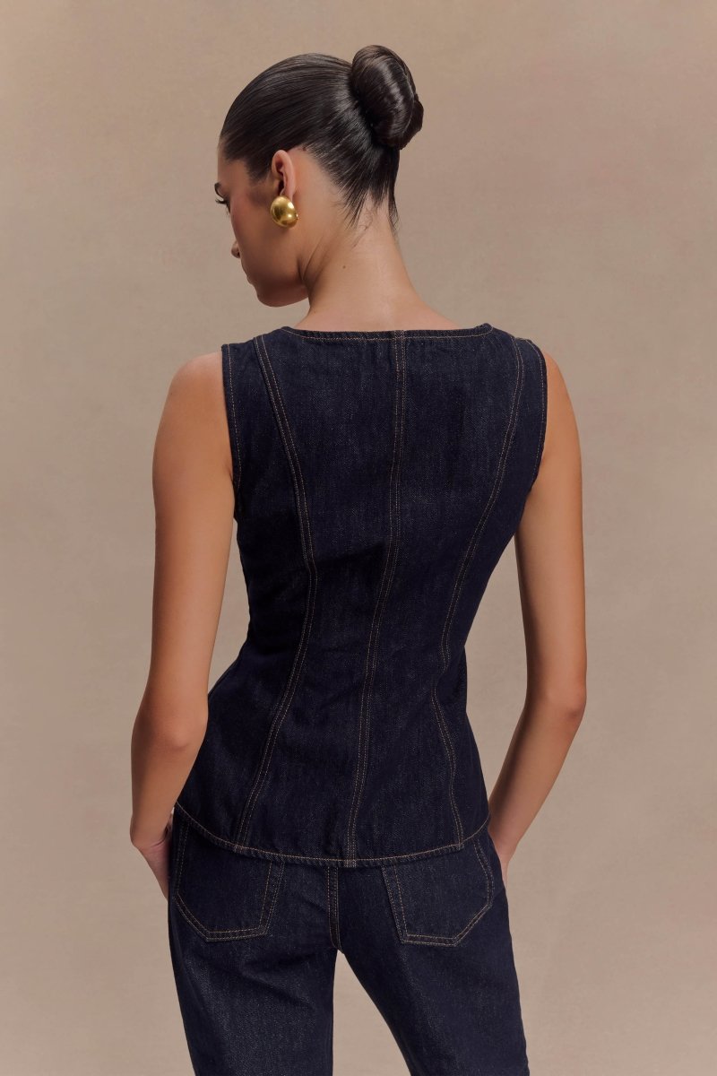 Elegant Two-Piece Set Vest Pants