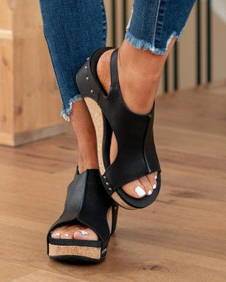 Ergonomische Freizeitsandalen Damen - Cecile LavelleKaffee