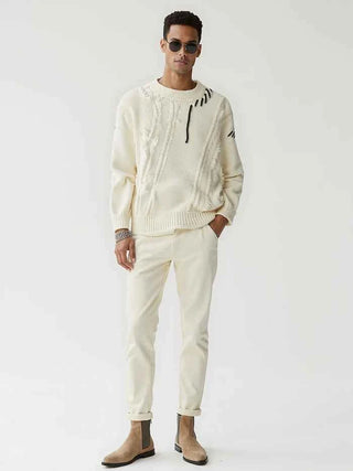 Struktur Pullover Herren