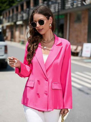 Figurbetonter Damen - Blazer für den Alltag - Cecile LavelleRosa