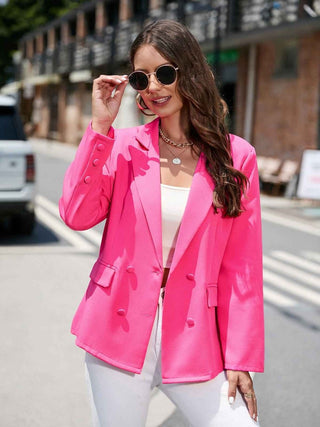 Figurbetonter Damen - Blazer für den Alltag - Cecile LavelleRosa