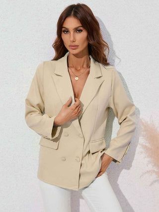 Figurbetonter Damen - Blazer für den Alltag - Cecile LavelleRosa