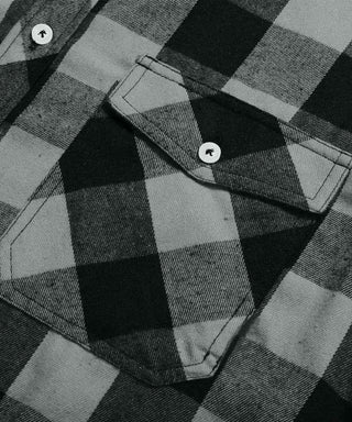 Flanellhemd Herren - Cecile LavelleDunkelgrau