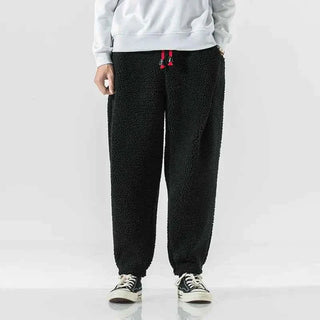 Fleece Loungehose Herren - Cecile LavelleSchwarz