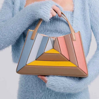 Geometrische Tasche Damen - Cecile LavelleMehrfarbig