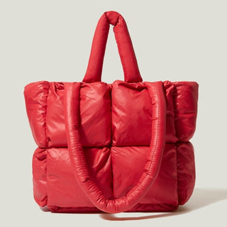 Gepolsterte Tote Bag Groß - Cecile LavelleRot