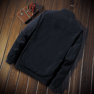 Gestreifte Bomberjacke Herren - Cecile LavelleDunkelblau