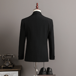 Gestreifter Anzug Herren - Cecile LavelleSchwarz