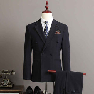 Gestreifter Anzug Herren - Cecile LavelleMarineblau