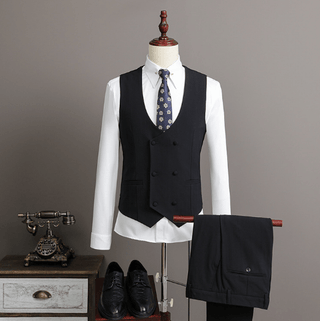 Gestreifter Anzug Herren - Cecile LavelleSchwarz