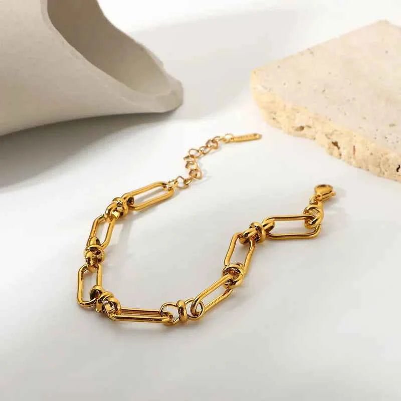 Link Bracelet Gold